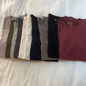 Set of 10 Bylt Tees